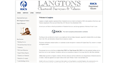 Desktop Screenshot of langtons.org