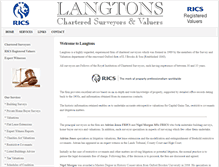 Tablet Screenshot of langtons.org